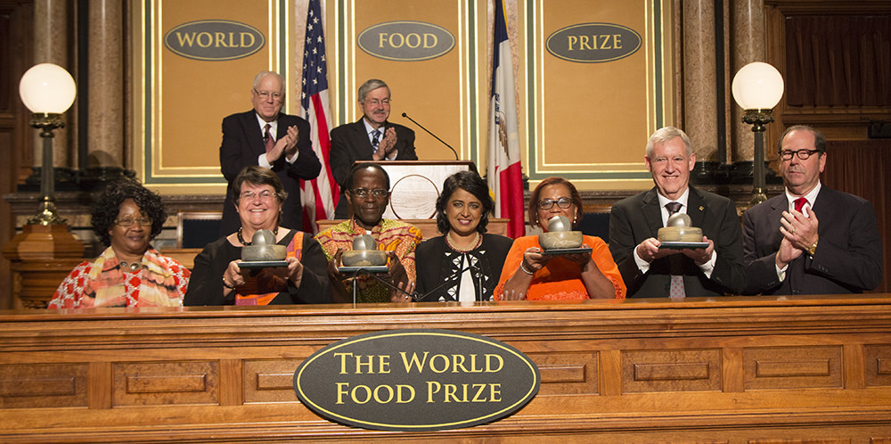 World Food Prize 2016 Laureates Ceremony